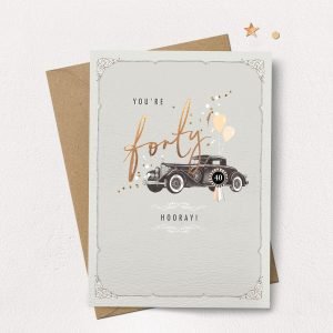 Male Forty Card
