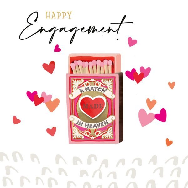 Matches Engagement Card