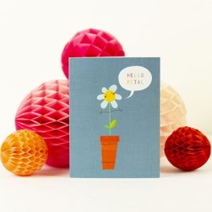 Smiley Flower Card