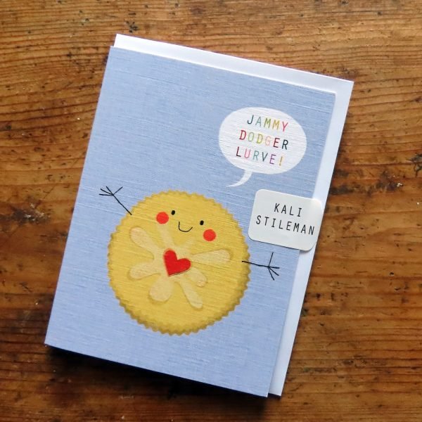 Smiley Jammy Dodger Card