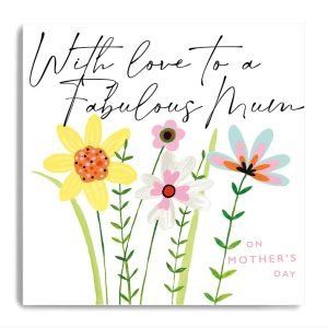 Fabulous Mum Mother's Day Card
