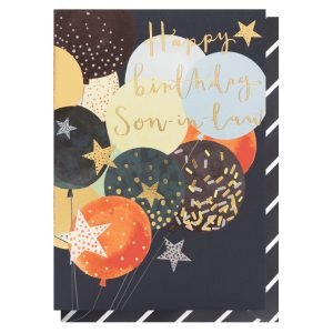 Son-in-Law Birthday Tassels Card