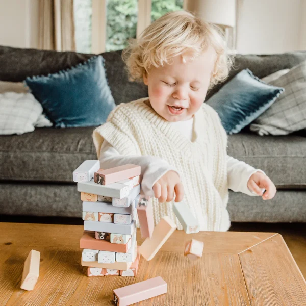 Farmyard Animals Tumbling Tower
