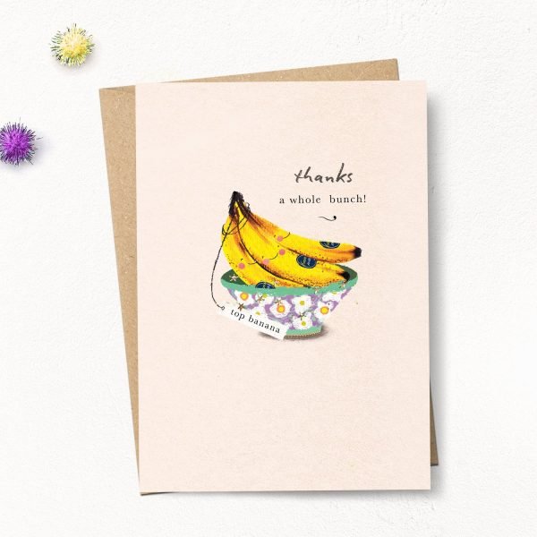 Thanks a Bunch Bananas Card