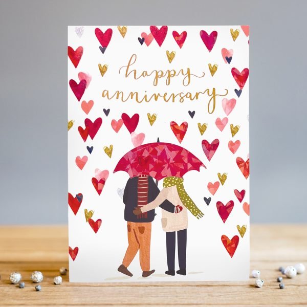 Anniversary Hearts Card