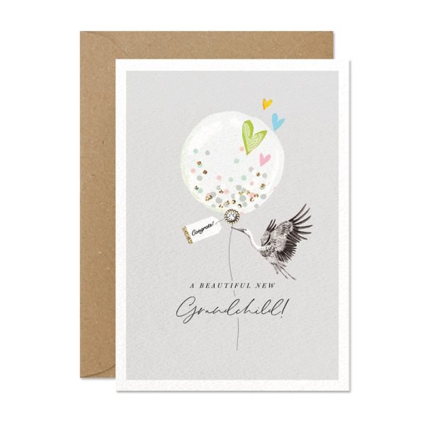 Beautiful New Grandchild Card