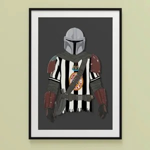 Geordie Mandolorian Print