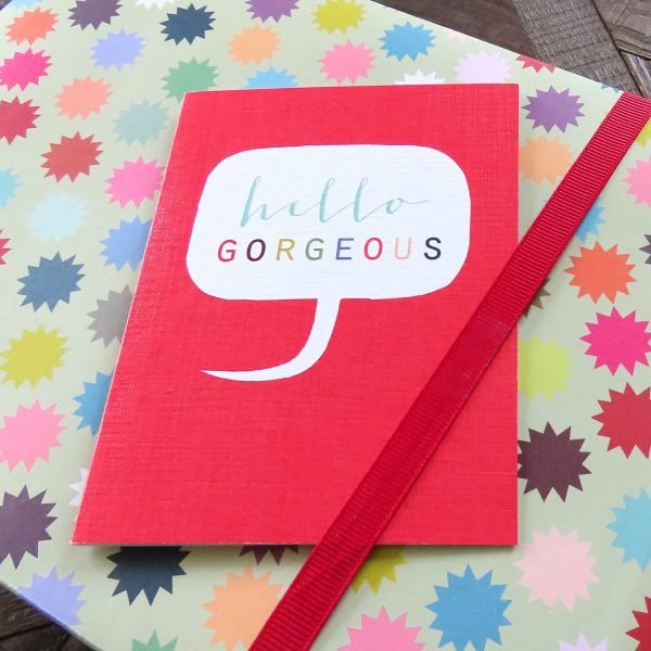 Colourful Hello Gorgeous Card