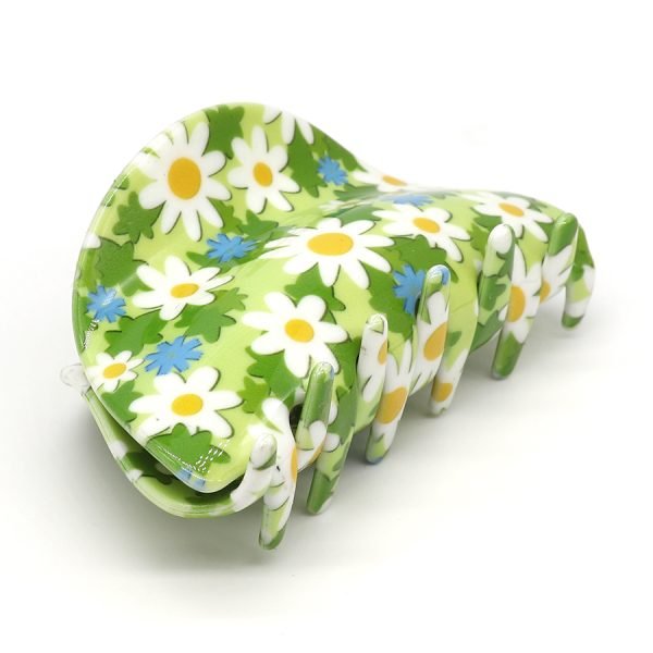 Flowery Claw Clip