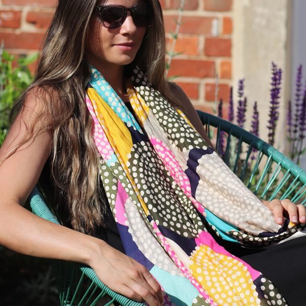 Dotty Circles Scarf