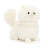 White persian cat. Jellycat Carissa persian cat