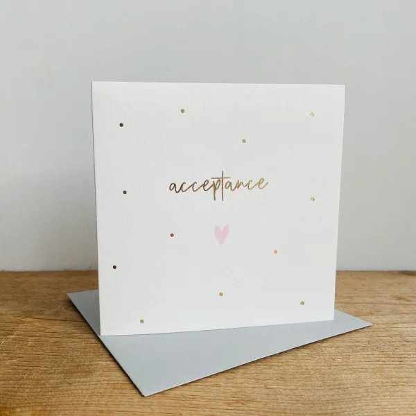 Acceptance Card