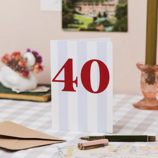 Age 40 Card