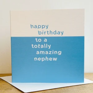 Amazing Nephew Birthday Card