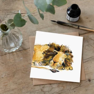 Arlo The Lion Card