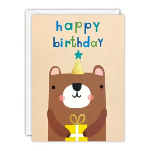 Bear Mini Birthday Card