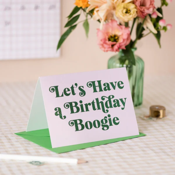 Birthday Boogie Card