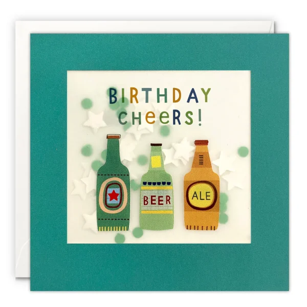 Birthday Beer Shakies Card
