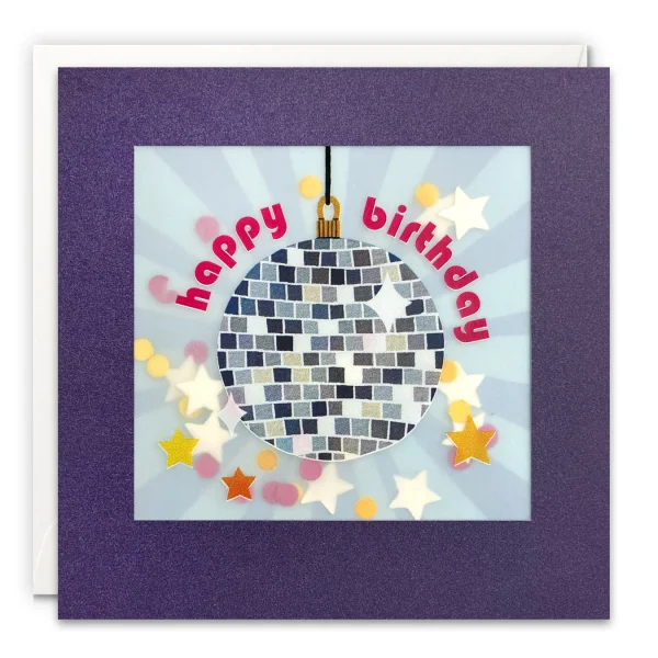 Birthday Disco Shakies Card