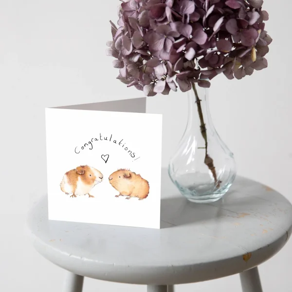 Gary and Cari Congratulations Card