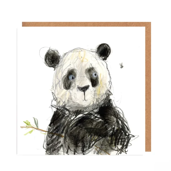Grunty Bear Panda Card