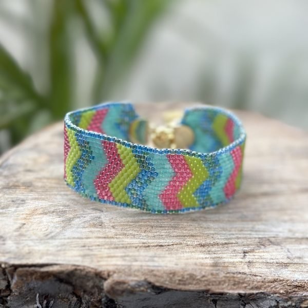 Colourful Chevron Bracelet