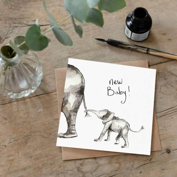 New Baby Ava and Ayla Card