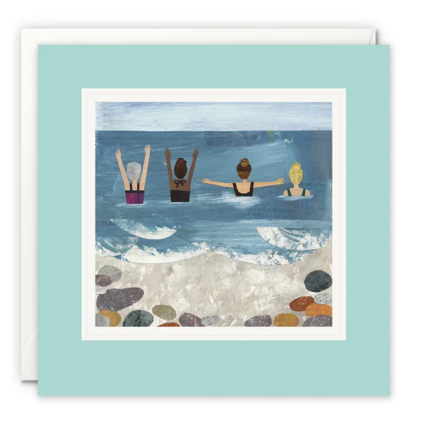 Wild Sea Swimmers Card