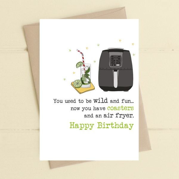 Coasters and Air Fryers Card