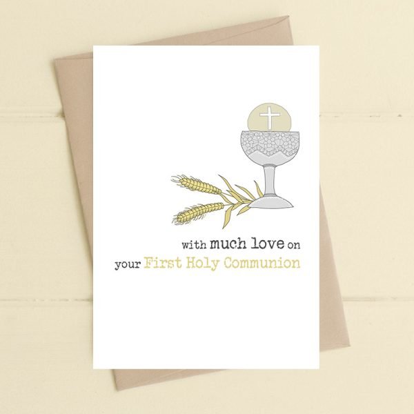 First Holy Communion Card