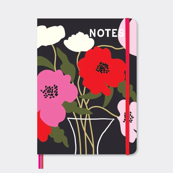 Floral Notes Notebook