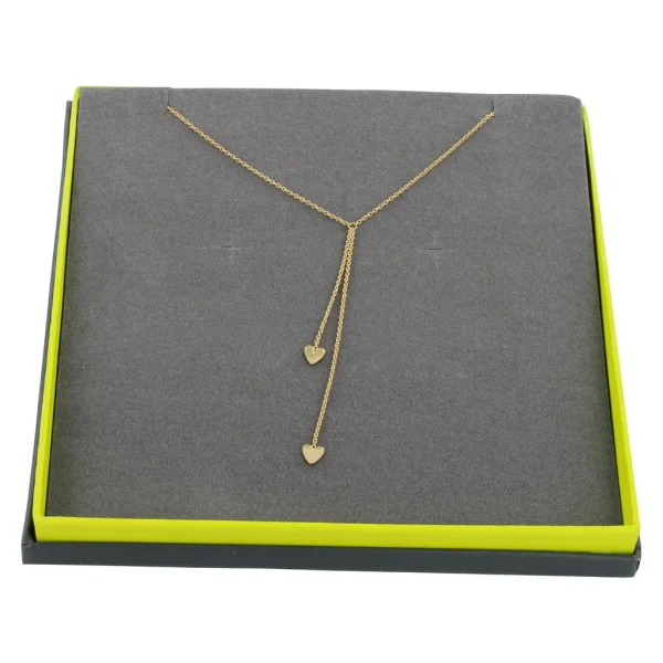 Falling Heart Necklace