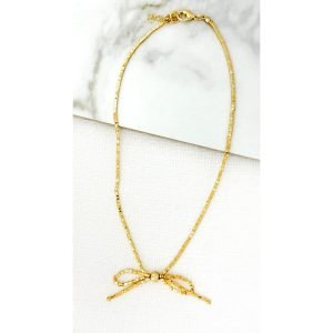 Bow Necklace