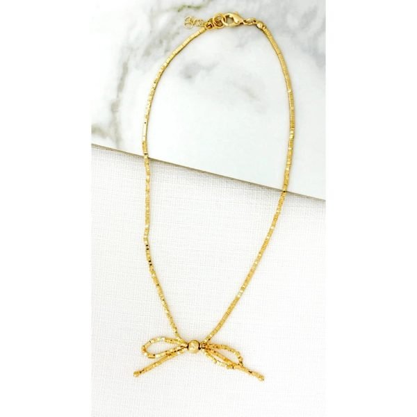 Bow Necklace