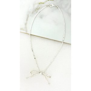 Alternative view of Bow Necklace