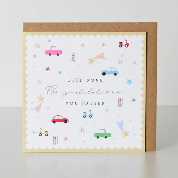 Passed Your Driving Test Congratulations Card