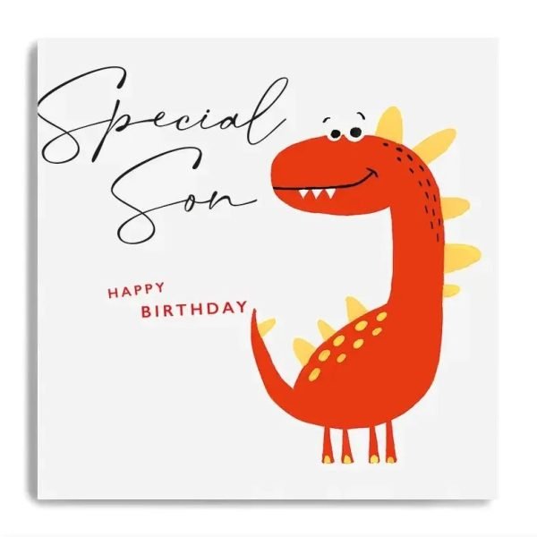 Special Son Birthday Card