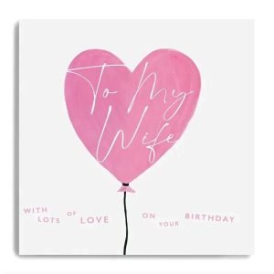 Wife Birthday Card