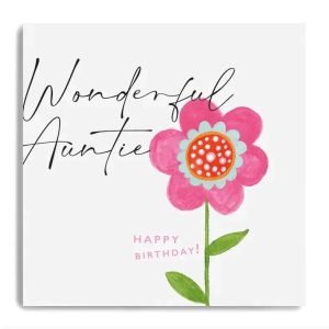 Auntie Birthday Card