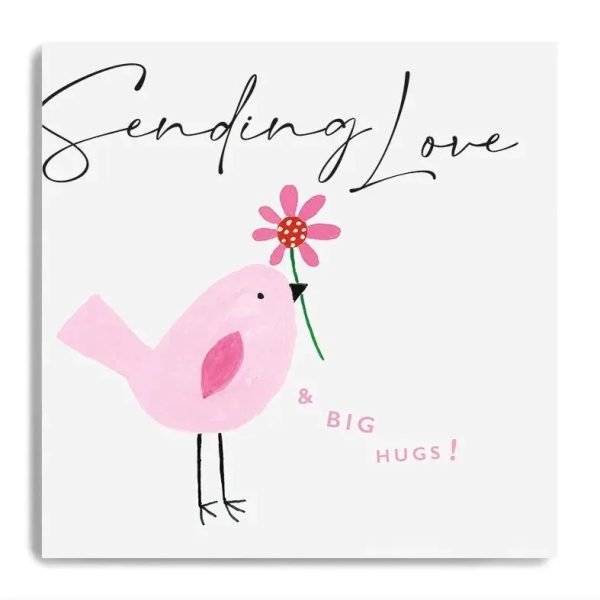 Sending Love and Big Hugs Card