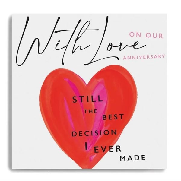 With Love On Our Anniversary