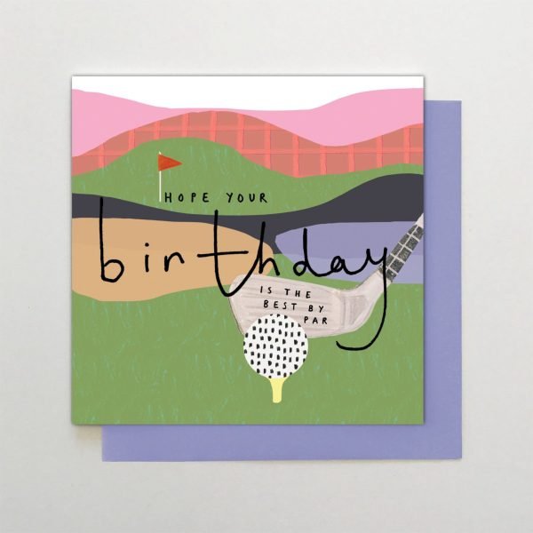 Birthday Best By Par Card