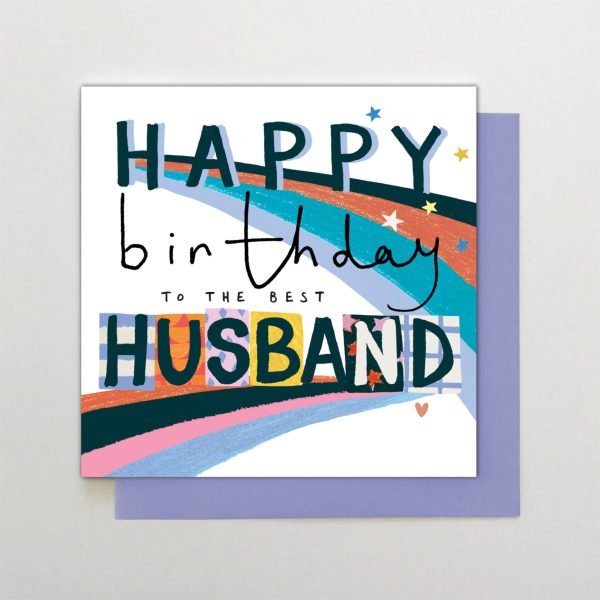 Happy Birthday Husband Card