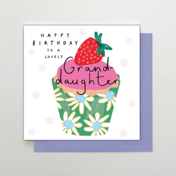 Happy Birthday Lovely Granddaughter Card