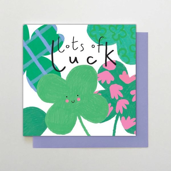 Lots of Luck Clover Card