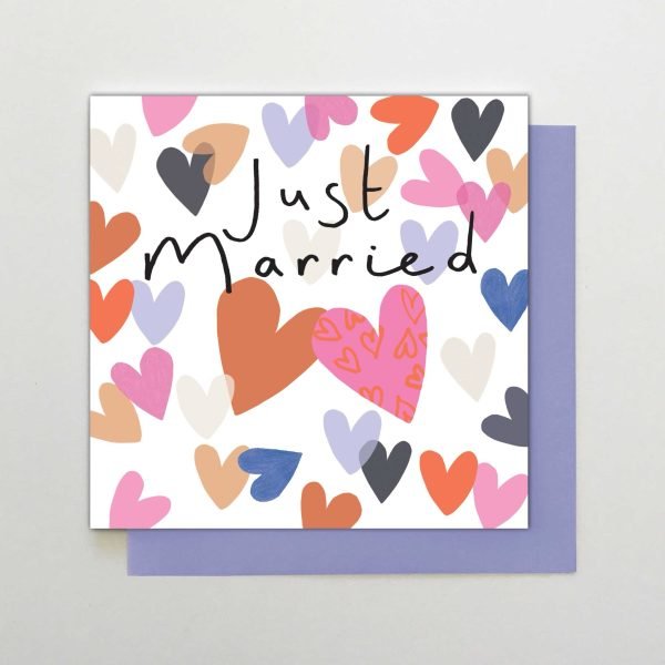 HA59 Just Married Card