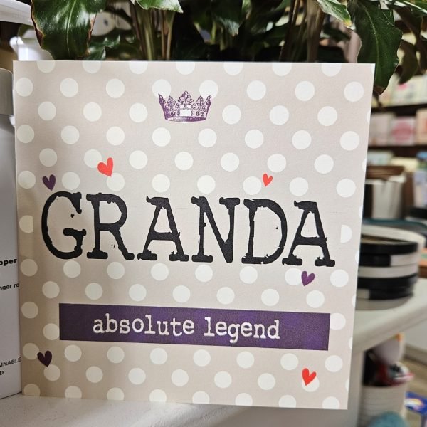 Granda Absolute Legend Greetings Card