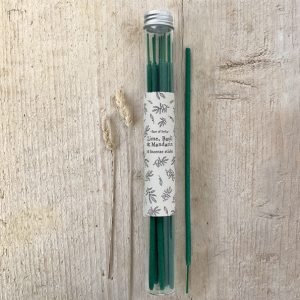 Lime Basil and Mandarin Incense Sticks