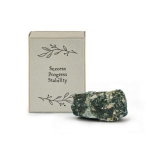 Alternative view of Moss Agate Crystal Matchbox