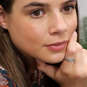 Alternative view of Sterling Silver Narrow Spinning Ring